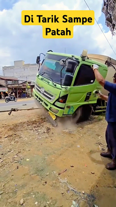 Tanker Dump Truck Pulled by a Heavy Hauler Until It Breaks‼️🔥 #automobile #amazing #funny
