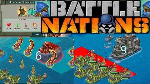 Battle Nations Part 142 [Veteran R4, Kraken 6, Dreadnought 9, Bunch of battles]
