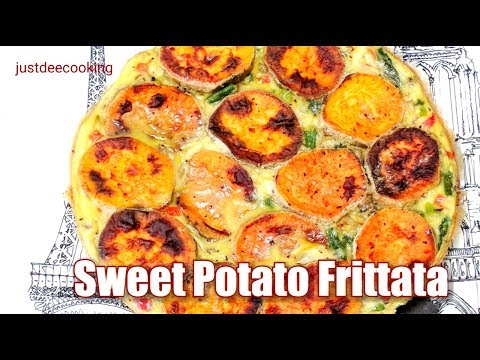 How to Make a Frittata/Sweet Potato Frittata