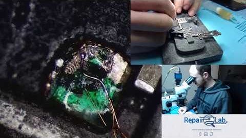 Scratching iPhone 6 CPU to fix error 9 part 3