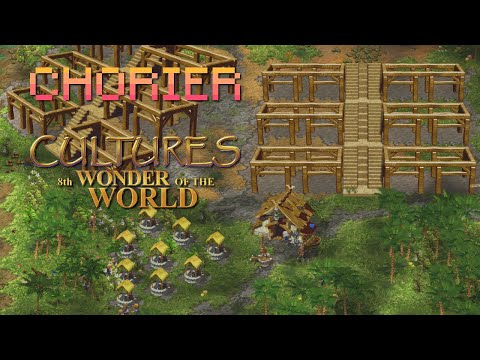? #2.3. Cultures 4: 8th Wonder Of The World. Прохождение. Висячие сады Семирамиды. Лагерь.