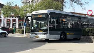 Qbuzz streekbus lijn 21 richting Assen