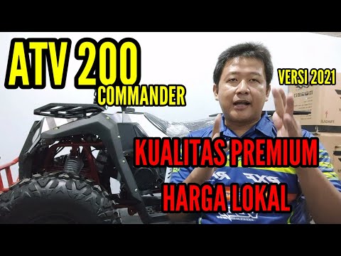 ATV 200 COMMANDER VERSI 2021 REVIEW
