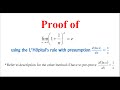 Proof of (1+1/n)^n=e