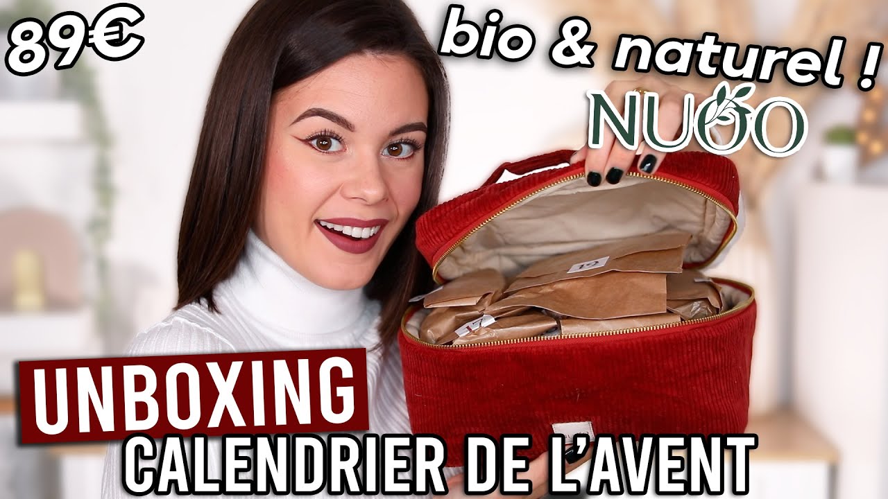 UNBOXING : Calendrier bio & naturel multimarques NUOO 2022 ! (89€)