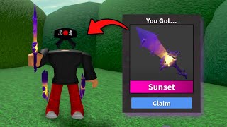 IF YOU KILL ME, YOU GET THE NEW SUNSET GODLY (Murder Mystery 2)