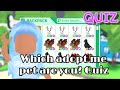 WHICH ADOPT ME PET ARE YOU?! ADOPT ME QUIZ ~ ROBLOX
