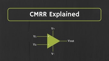 Op-Amp: CMRR (Common Mode Rejection Ratio) Explained (with example)