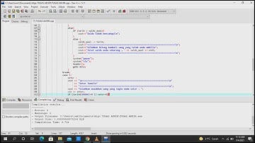 Pengaplikasian mesin ATM dalam kehidupan sehari-hari menggunakan bahasa aplikasi Dev C++