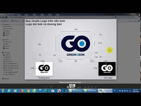 Video Hướng dẫn về quy chuẩn thiết kế Logo - Cách vẽ logo... - youtube