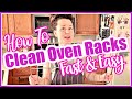 REAL LIFE HOW TO CLEAN OVEN RACKS FAST AND EASY FOR DEPRESSED MOMS! IT'S A MIRACLE CLEANING!