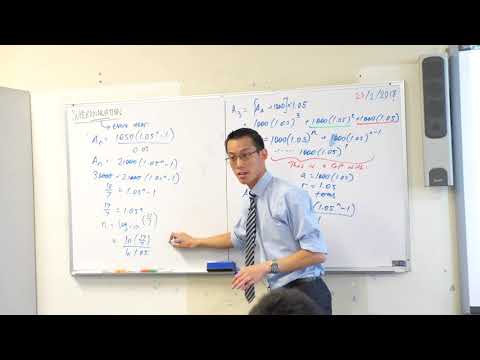 Financial Series - Superannuation (3 of 3: Simplifying the geometric series)