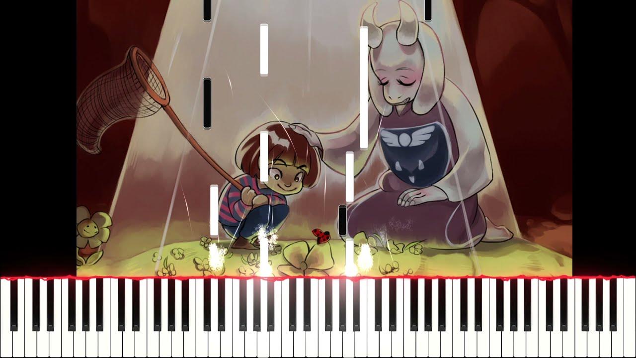 Undertale Home Piano Cover YouTube