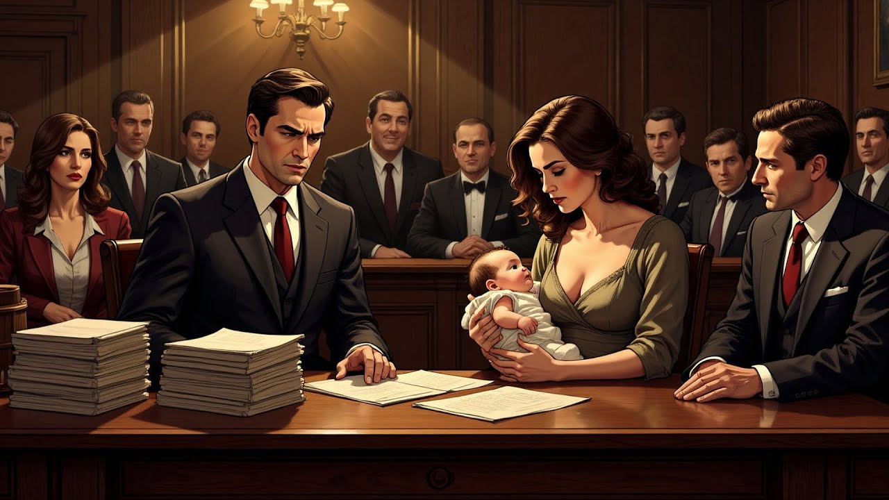 [AI Ficción]En la lectura del testamento, mi esposa sostenía al bebé de su amante —pero me eligió...