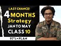 Last 4 Months Strategy Class 10 2020-21 | 97% in boards! | Perfect Timetable | Last chance!