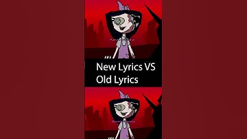 Corrosion V2 New lyrics Vs Old Lyrics in fnf #fnflyrics