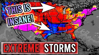 THIS INSANE Pattern will bring EXTREME Storms, Pattern Flips, Severe Weather, and Tropical Activity