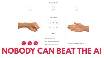 Why AI Is the Best Rock Paper Scissors Player - AI Series #8