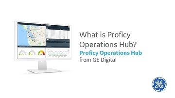 What is Proficy Operations Hub?