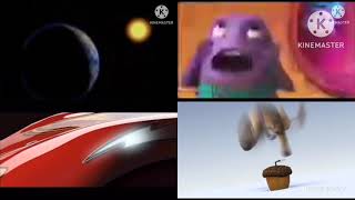 All Four Favorite Movies At Once