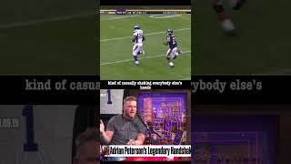 Pat Mcafee Tells Funny Adrian Peterson Story #shorts #shortsfeed #nfl