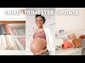 A very realistic third trimester update: Induction, Health Scare, Hair update...