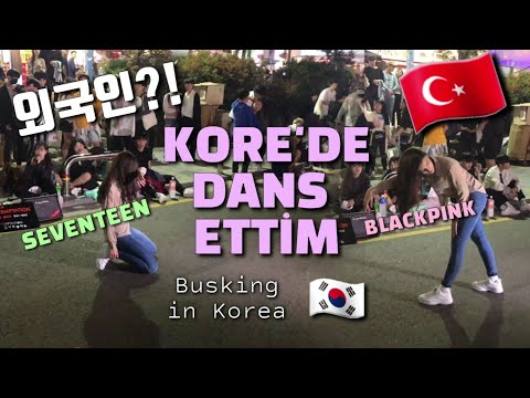 KORE'DE SOKAKTA DANS ETTİM #2 | 홍대에서 춤추는 외국인 busking 150918