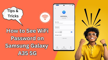How To See WiFi Password on Samsung Galaxy A35 5G (2025) – Easy & Quick Guide!