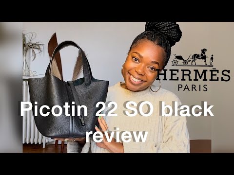 Hermès So Black Picotin 18 Review