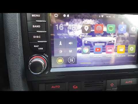 Обзор Android автомагнитолы Isudar Audi A4 B6 B7