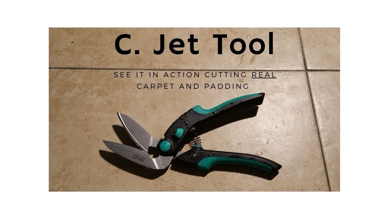C.JET TOOL 10 Heavy Duty Scissors Multipurpose, Scissors for Carpet