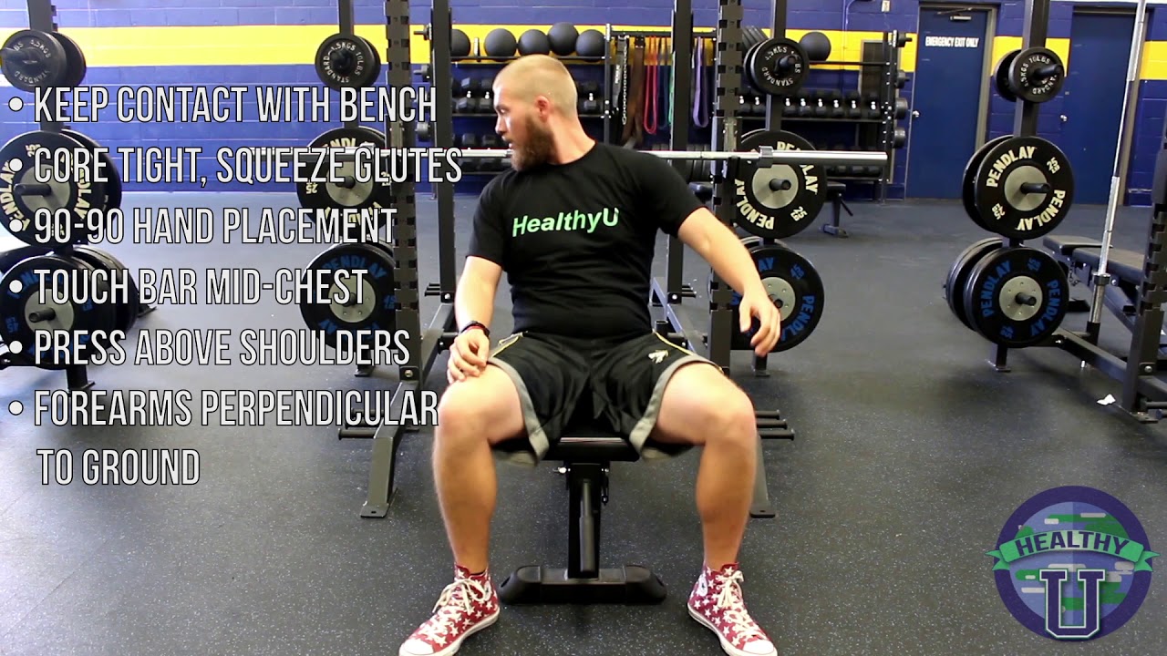 HealthyU Exercise Guides - Barbell Bench Press