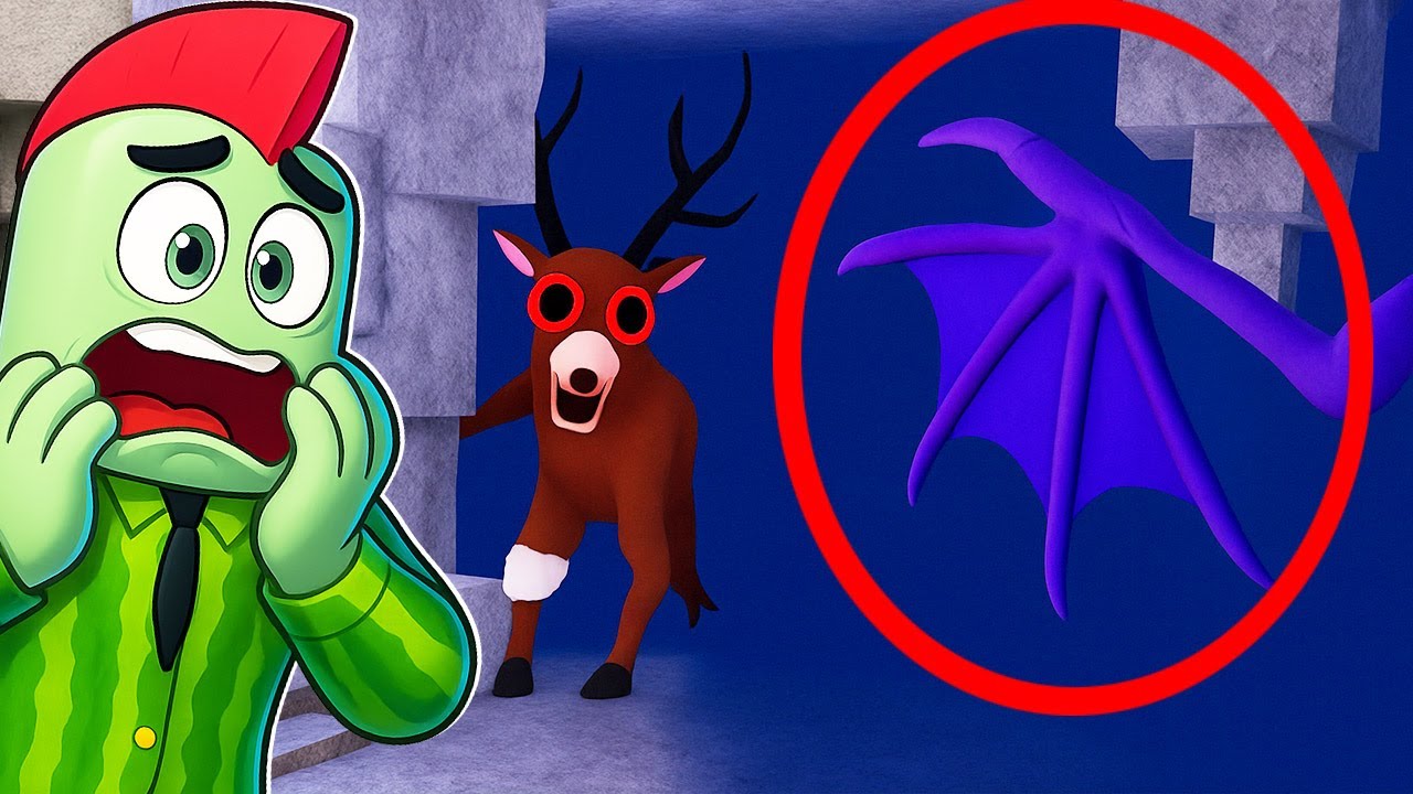 Het Hert Vs Het Nieuwe Wezen in 99 Nachten In Het Bos... In Roblox!