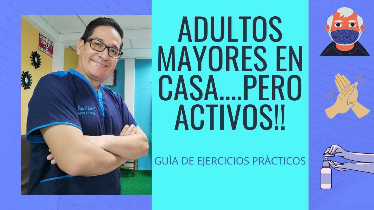 Ejercicios físicos con balón para adultos mayores 2020