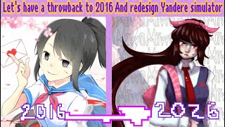 lets have a 2016 throw back with yandere sim