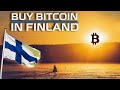 How to buy bitcoin or crypto in Finland. Example on Binance
