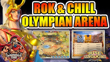 Olympian Arena Live Now: Battling In Troy KvK - Rise of Kingdoms