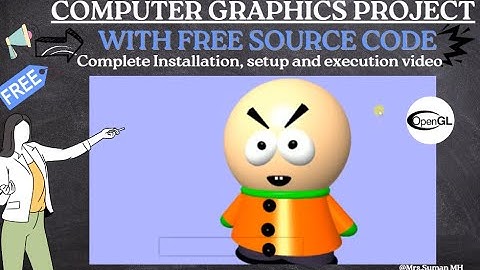 Doll | OpenGL Project | Computer Graphics Project | With Free Source Code