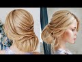 Textured bun for thick hair tutorial | Wedding hairstyle for long thick hair