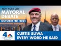 Curtis Sliwa: Every Word He Said Mayoral Debate OCT 20  2021
