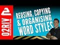 How To Copy Word Styles Between Documents (The Bit They Don't Tell You)