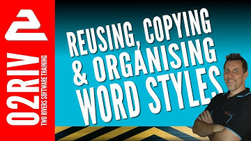 How To Copy Word Styles Between Documents (The Bit They Don