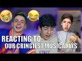 REACTING TO OUR OLD MUSICAL.LYS W/ BRUHITSZACH