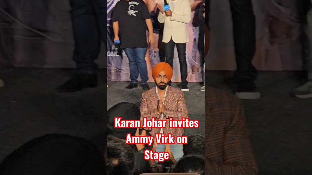 Ammy Virk Movie Trailer Launch Bad Newz - Bad Newz trailer - Vicky Kaushal, Tripti Dimri