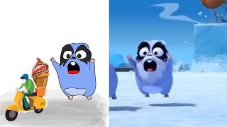 Grizy and the lemmings new episode 02:41 funny drawing meme