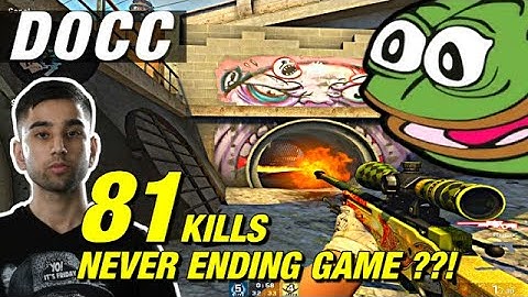 D0cC WTF overpass game (81 kills) "1 fast game before bed"🤣CSGO D0cC POV