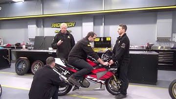 Setting Rear Sag for Road / Race Motorcycles