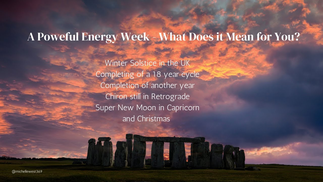 A Powerful Energy Week - What Does it mean for you? - YouTube