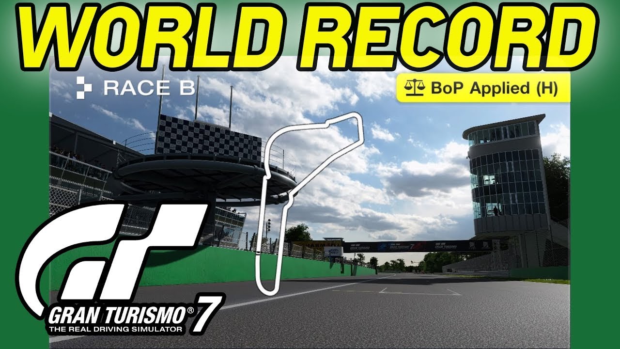 (Expired on 24/03/2024) GT7 World Record! Daily Race B Monza GTR