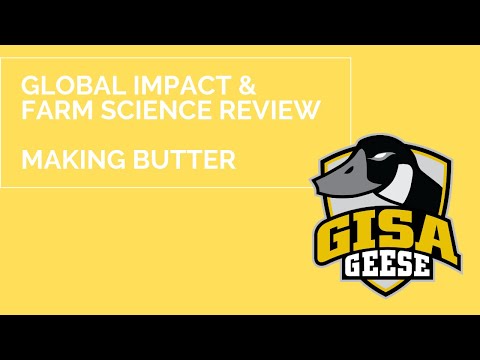 Global Impact STEM Academy Presents Farm Science Review Butter Making